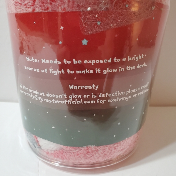 Forestar Glow in the Dark Wearable Kids Christmas Throw Blanket 50" x 60" - Picture 9 of 11